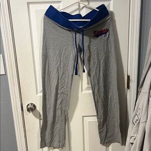 Grey Kansas Jayhawks Sweatpants
